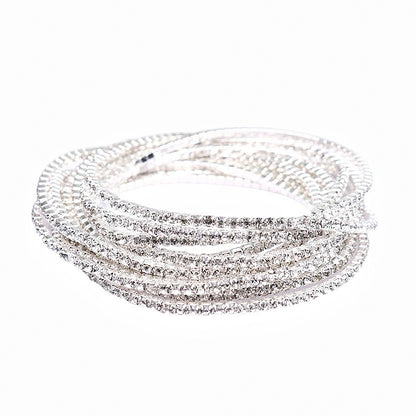 Luxury Color Pavé Diamond Bracelet