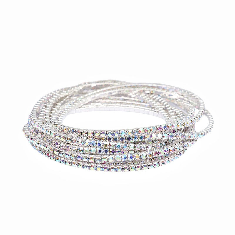 Luxury Color Pavé Diamond Bracelet