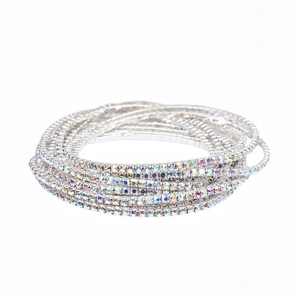 Luxury Color Pavé Diamond Bracelet