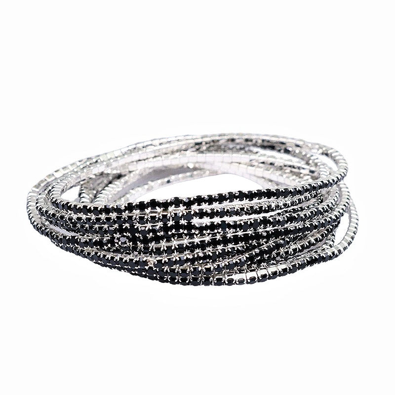 Luxury Color Pavé Diamond Bracelet