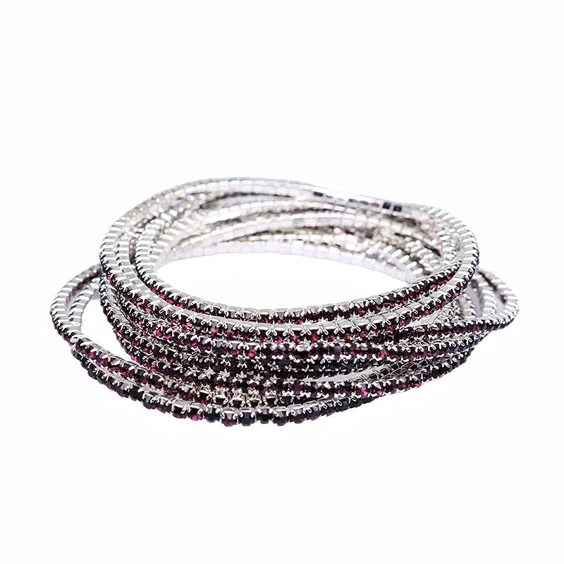 Luxury Color Pavé Diamond Bracelet