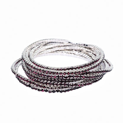 Luxury Color Pavé Diamond Bracelet