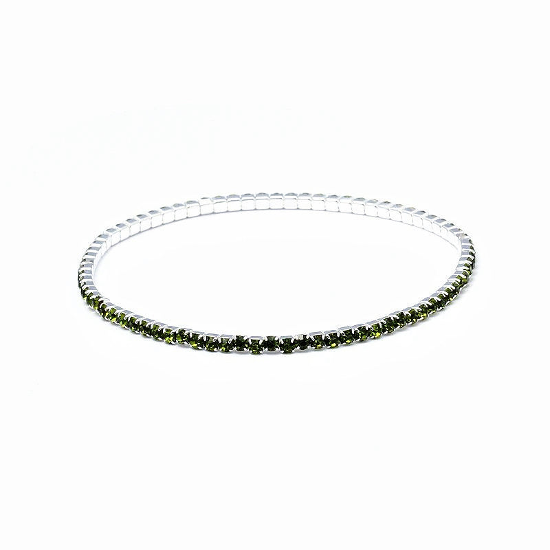 Luxury Color Pavé Diamond Bracelet