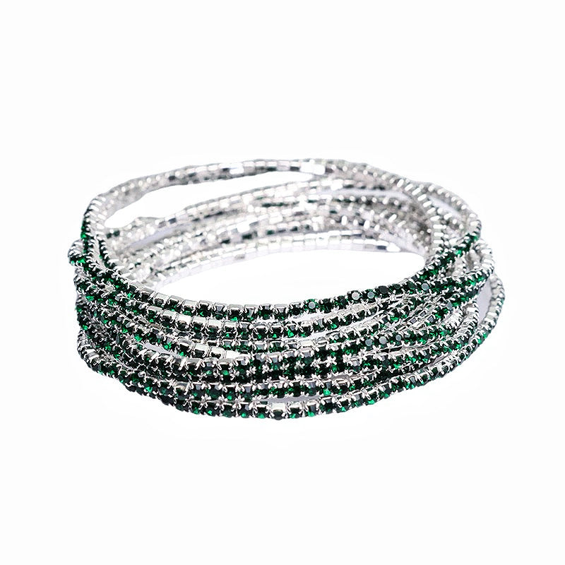 Luxury Color Pavé Diamond Bracelet