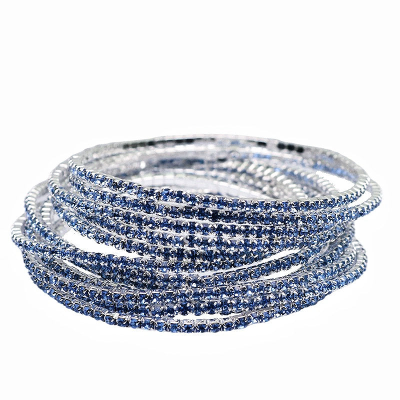 Luxury Color Pavé Diamond Bracelet