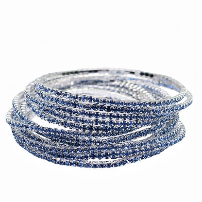 Luxury Color Pavé Diamond Bracelet
