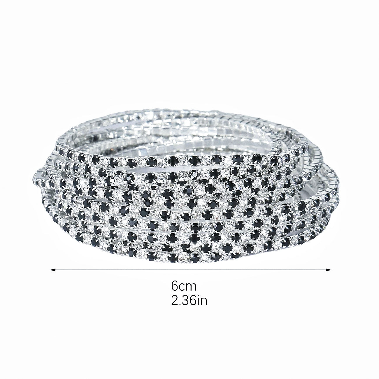 Luxury Color Pavé Diamond Bracelet