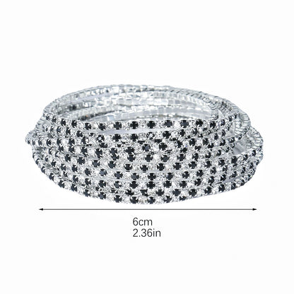 Luxury Color Pavé Diamond Bracelet