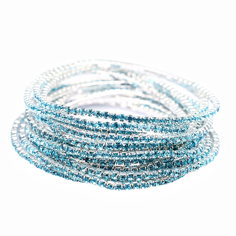 Luxury Color Pavé Diamond Bracelet