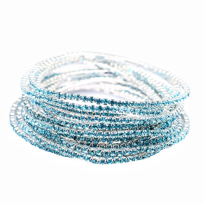 Luxury Color Pavé Diamond Bracelet