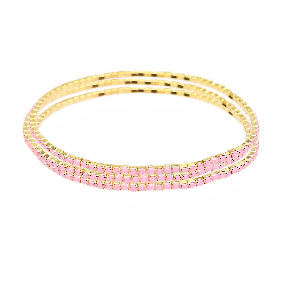 Luxury Color Pavé Diamond Bracelet