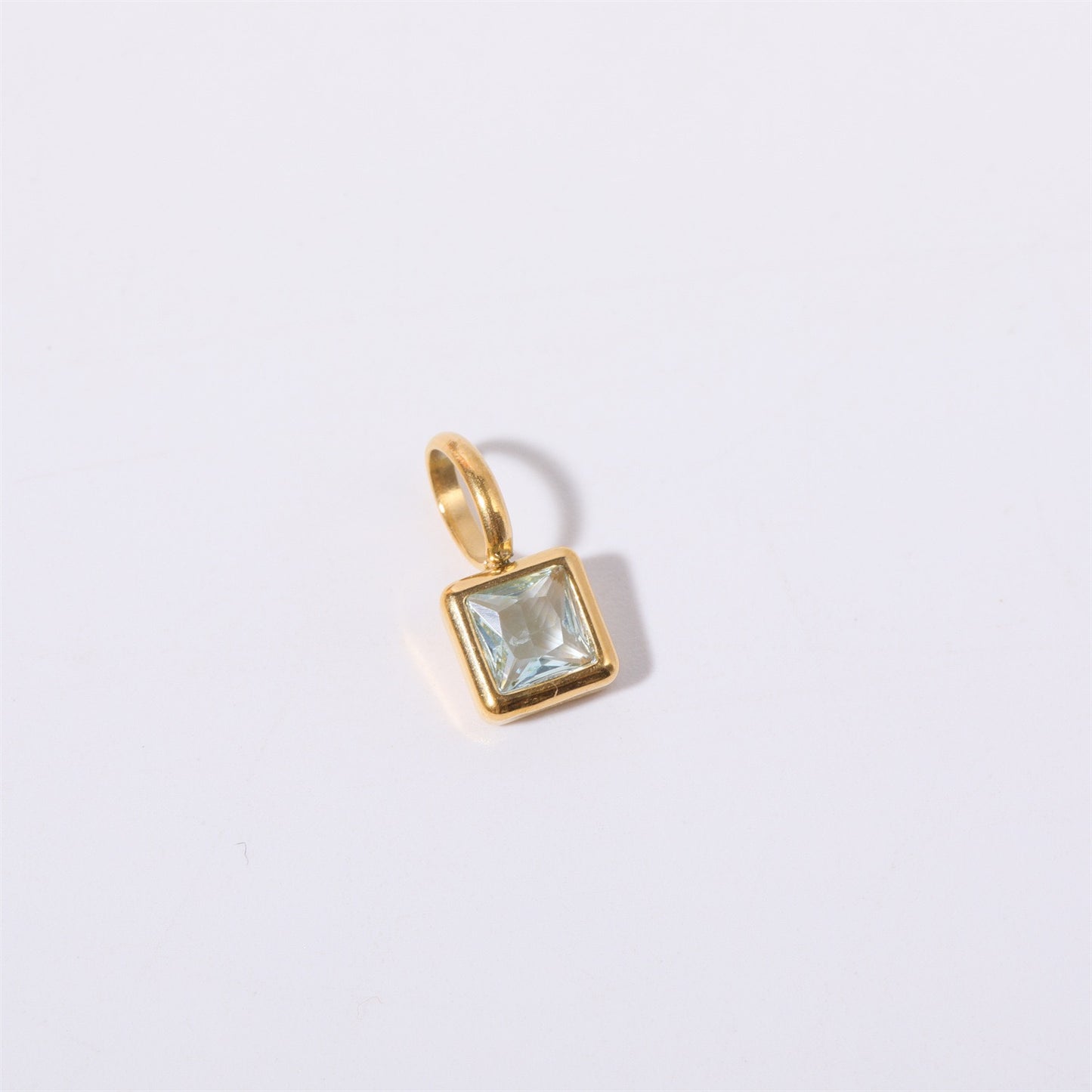Petite Diamond Cross DIY Necklace