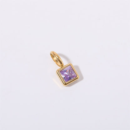Petite Diamond Cross DIY Necklace