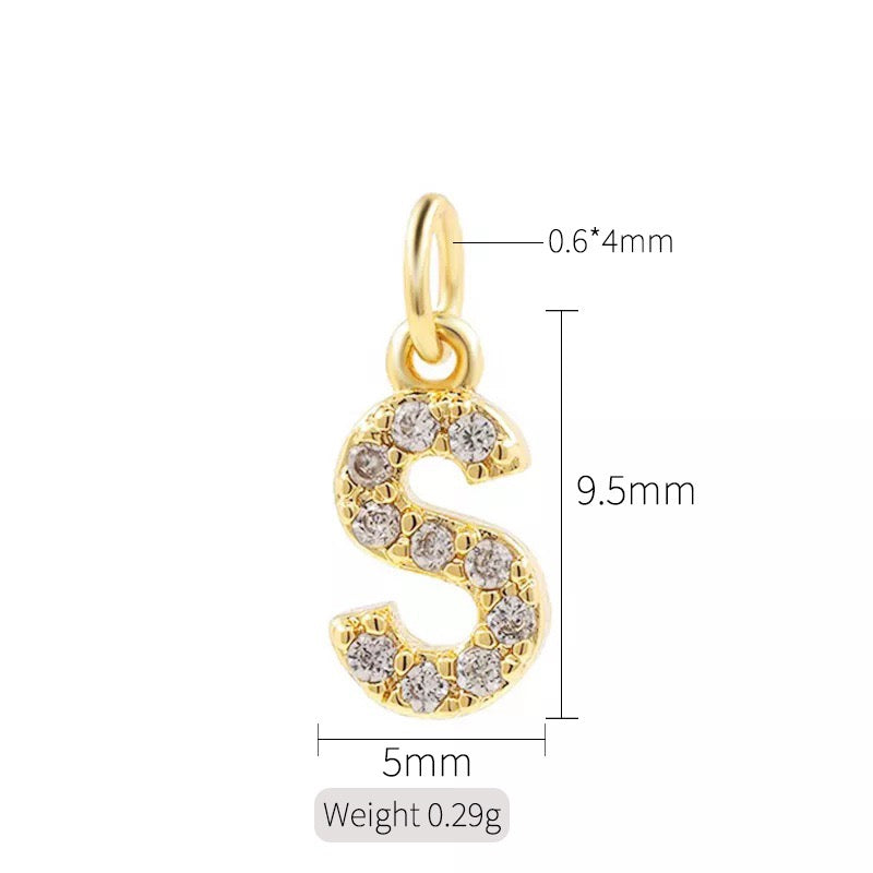 Petite Diamond Cross DIY Necklace