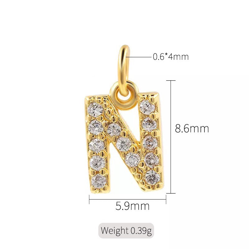 Petite Diamond Cross DIY Necklace