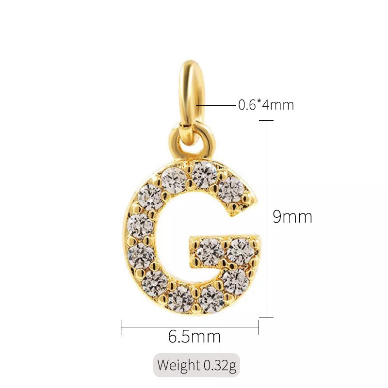 Petite Diamond Cross DIY Necklace