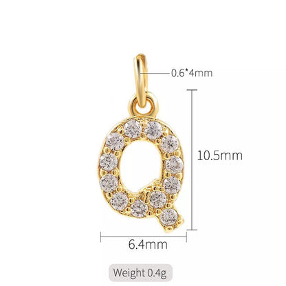 Petite Diamond Cross DIY Necklace