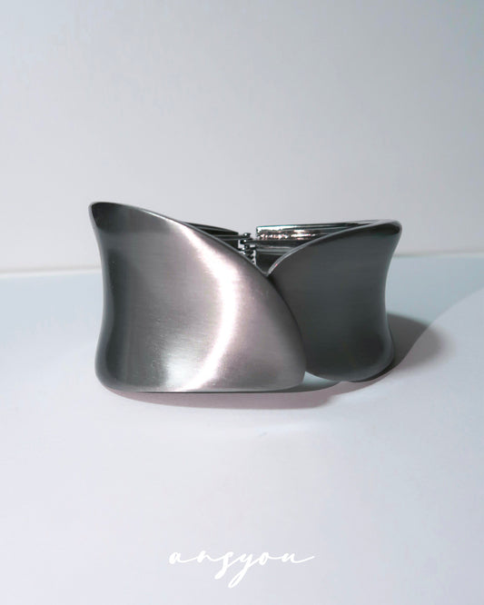 Matte Vintage Wide Bangle
