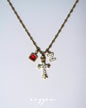 Petite Diamond Cross DIY Necklace