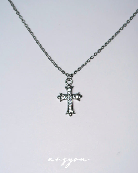 Trendy Mini Cross Necklace