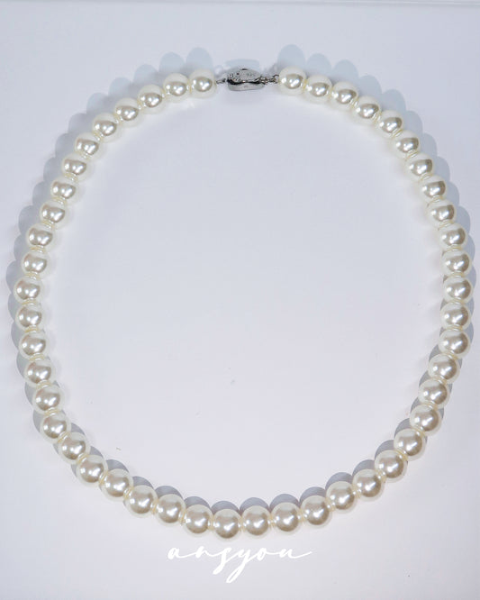 Luxe 925 Pearl Necklace