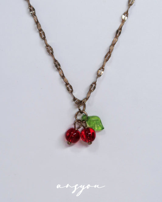 Cherry Pop Necklace